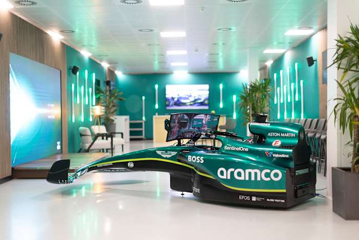 Aston Martin & Memento Exclusives Launch F1 Simulators